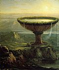 Thomas Cole Canvas Paintings - The Titan's Goblet